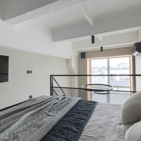 Stylish Designer Loft In Trendiest District Vilnius
