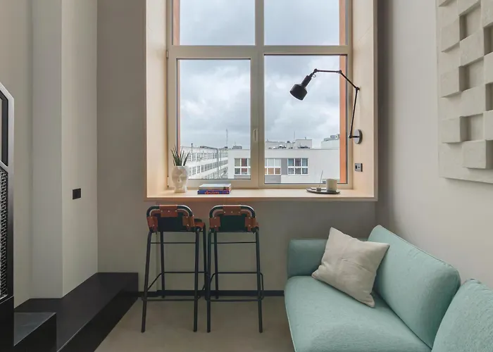 Stylish Designer Loft In Trendiest District Vilnius