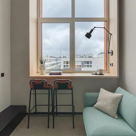 Stylish Designer Loft In Trendiest District 维尔纽斯